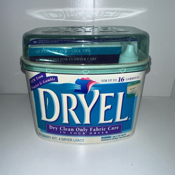Dryel Bags Dryel Dry Clean Only Fabric Care Starter Kit 4 Dryer
